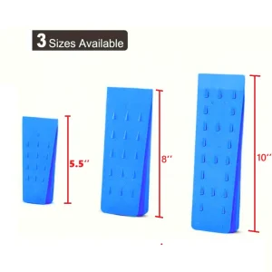 Chainsaw Tree Felling Wedges with Spikes for 5.5'/8'/10' Logging Tools