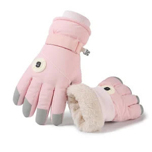 Ski gloves for winter, warm and cold resistant!